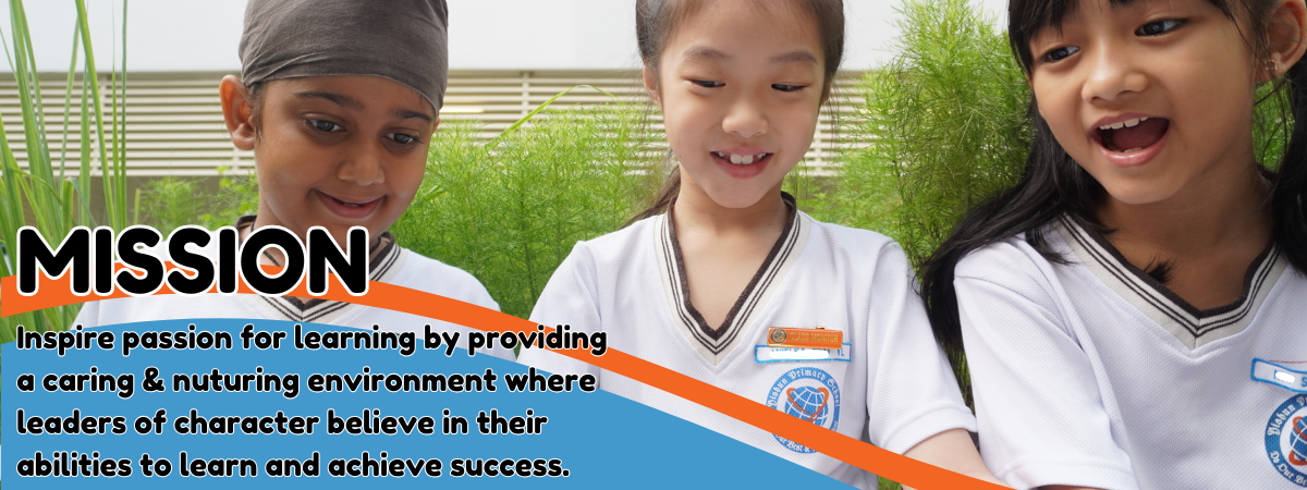 Mission - Inspire passion for learning by providing a caring and nurturing environment where leaders of character believe in their abilities to learn and achieve success.